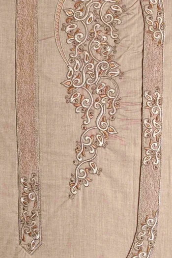 AMBER SHAMBRAY COTTON KURTA